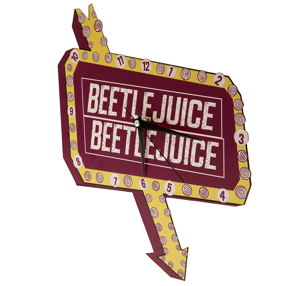 Beetlejuice Premium Metal Wall Clock-1