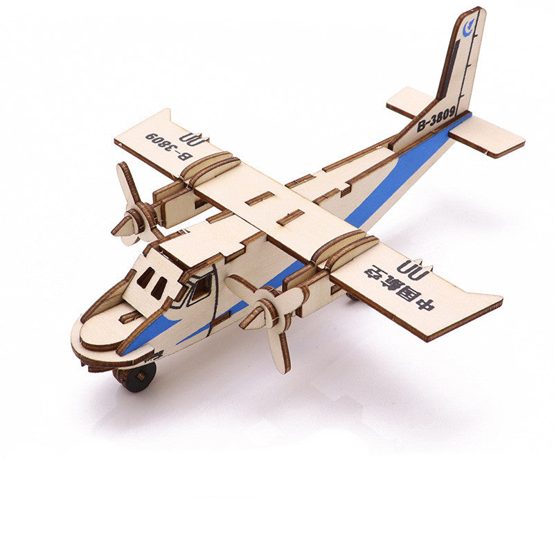 Wooden 3D Puzzle Toys for Kids' Education