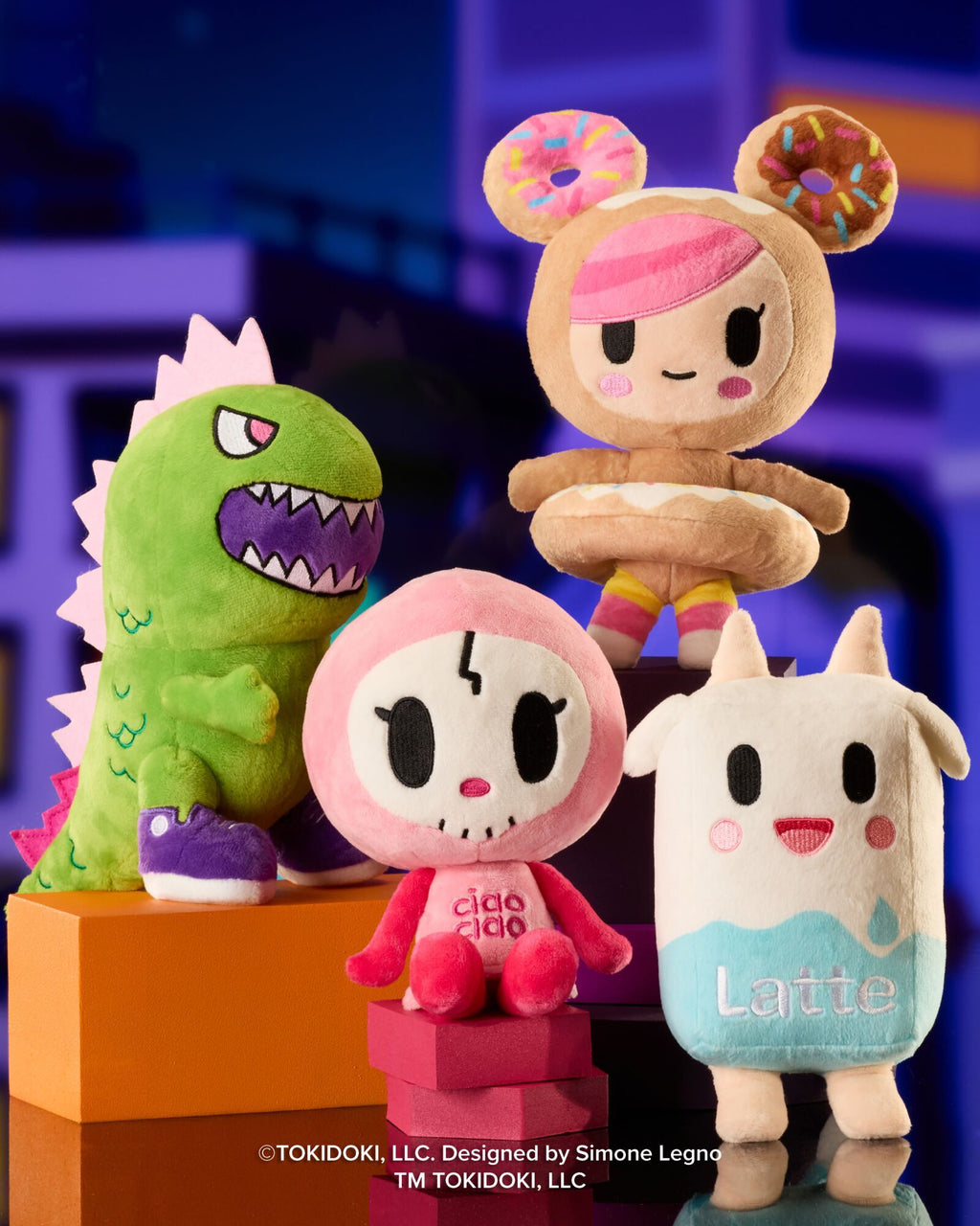 tokidoki 8” Kaiju Tokimon Plush Series 1-1