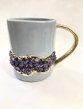 Flow - Set of 2 Grey Ceramic Mugs